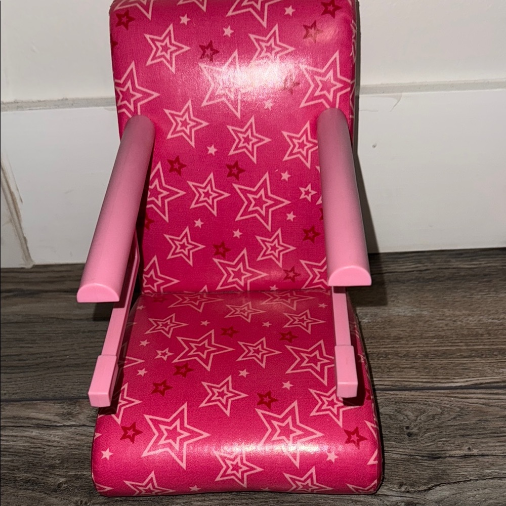 American Girl Pink Starry Kids Toy Chair